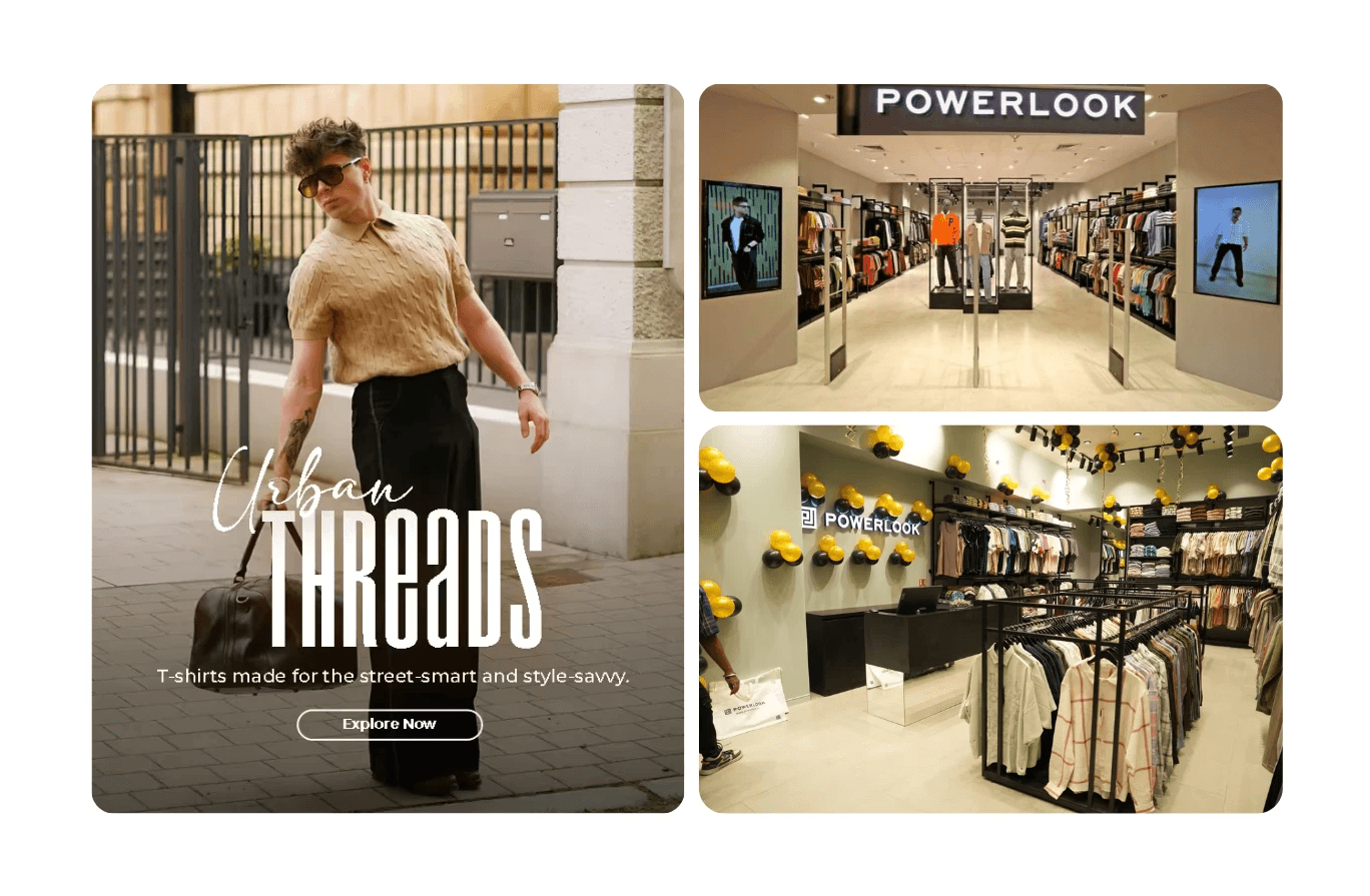 Case study artwork for Powerlook